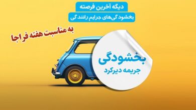 خبر خوش برای رانندگان/ بخشودگی‌های جرایم رانندگی ویژه هفته فراجا؛ عجله کنید