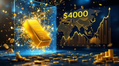 طلا برای نخستین بار رکورد تاریخی زد