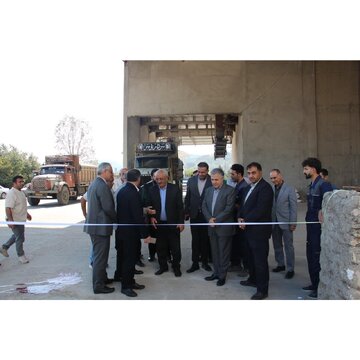 افتتاح سیلوی بتنی ۲۰ هزار تنی کارخانه آرد  مازندران