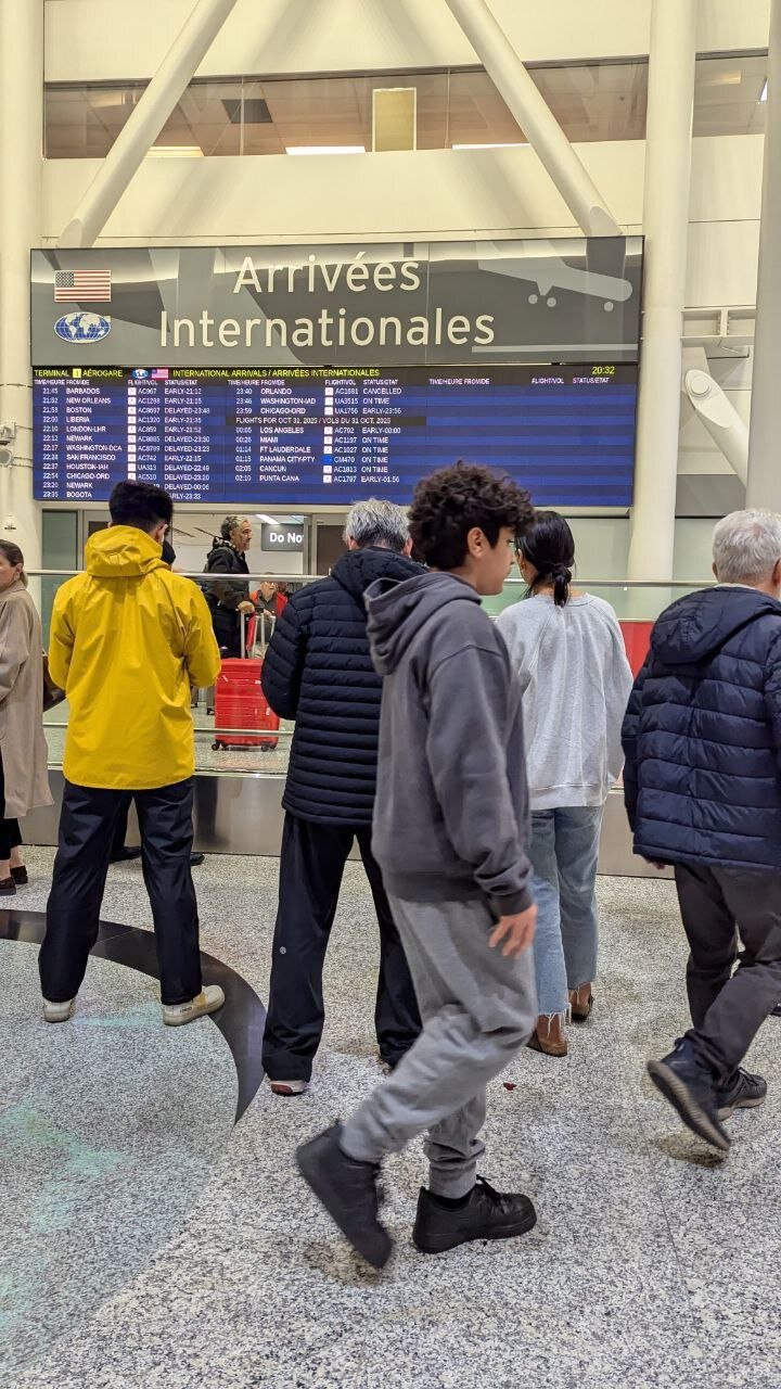 عکس| پژمان جمشیدی به کانادا رفت!