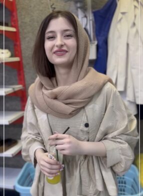 نیکا فرقانی با چهره‌ای جدید در ایران 1