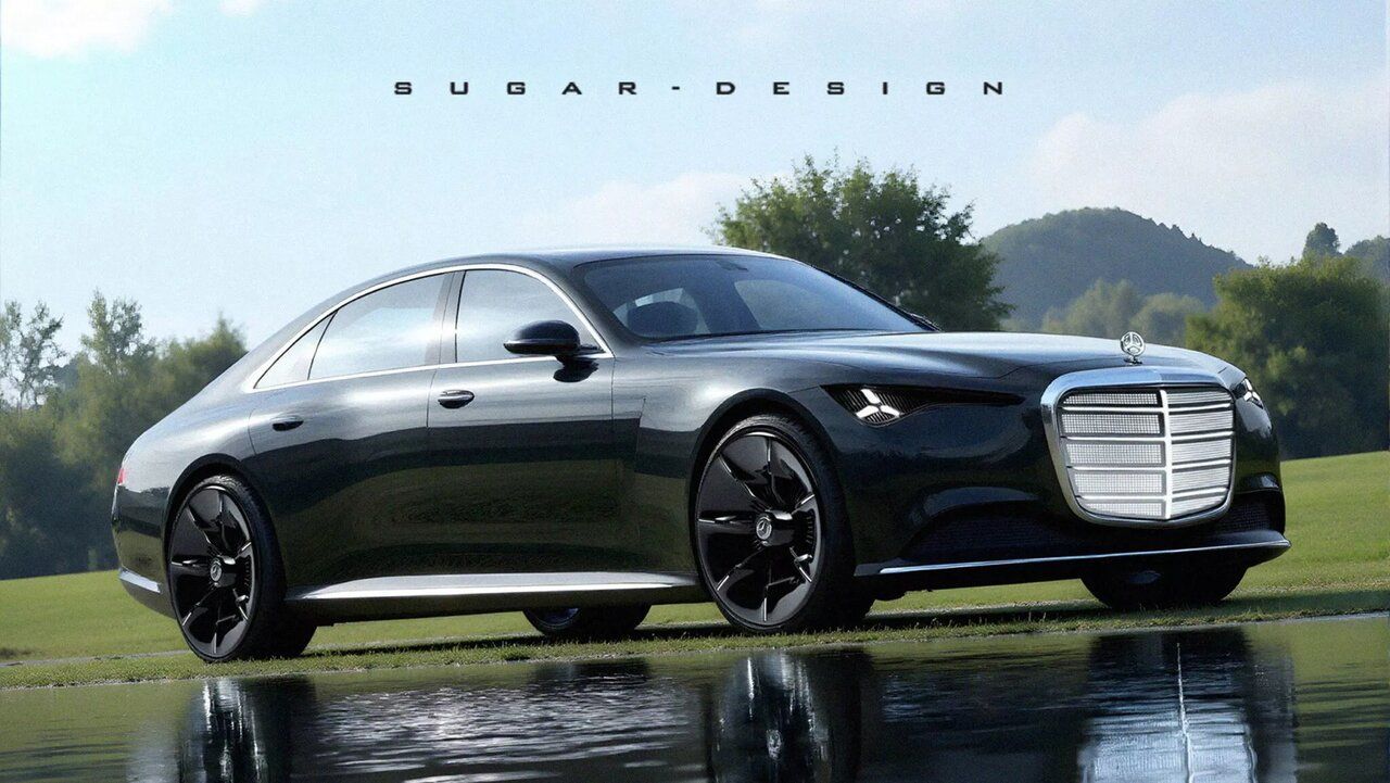 نسل آینده مرسدس S کلاس را ببینید / با الهام از خودروی جنجالی / عکس