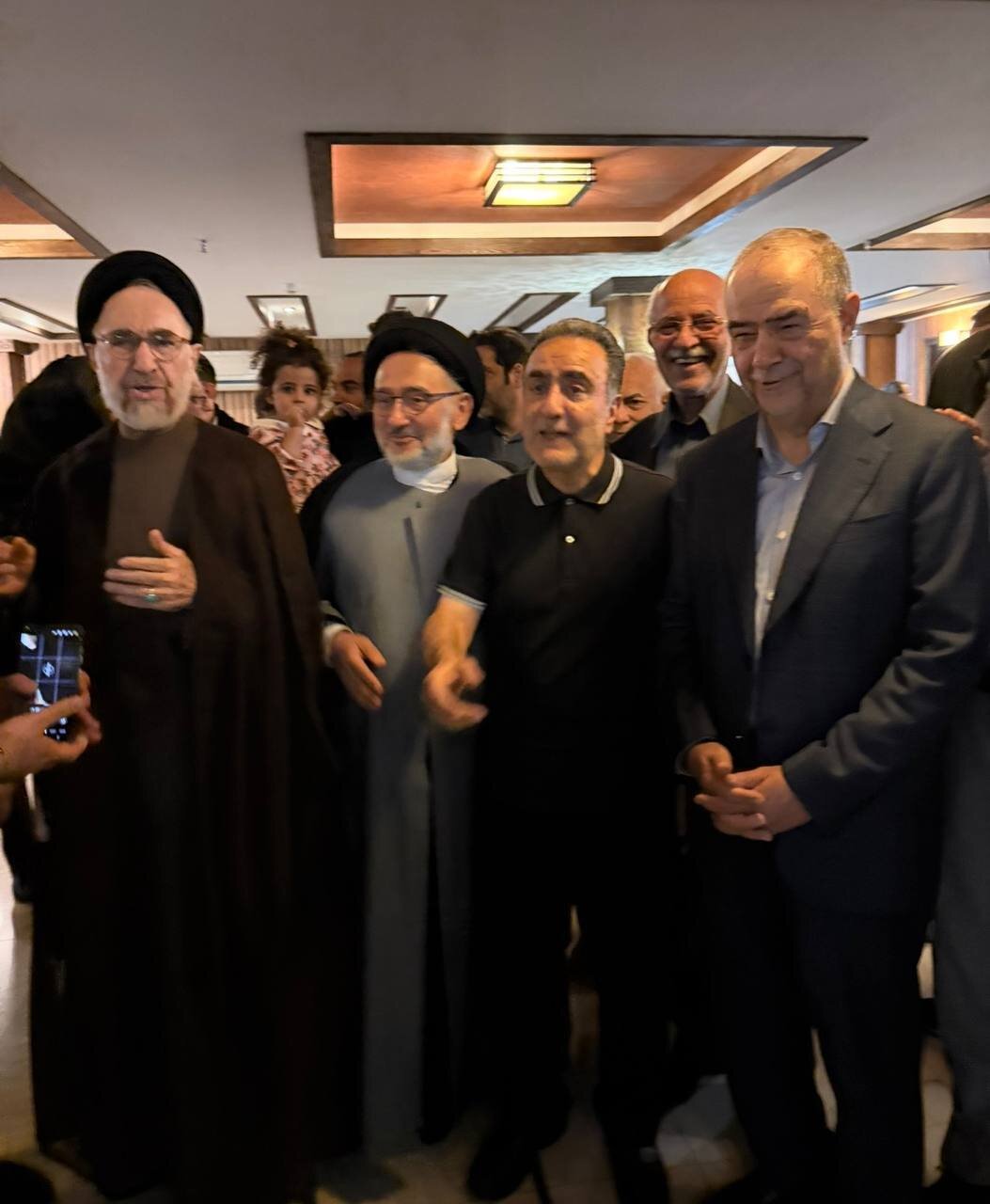 دیدار خاص سید محمدخاتمی با مصطفی تاجزاده + عکس