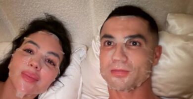 عکس | روتین پوستی شبانه رونالدو و جورجینا