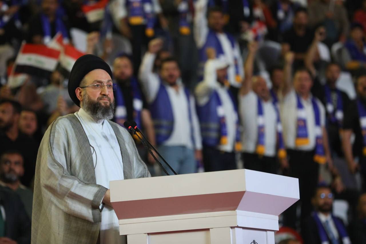 حکیم:مجلس را به کسی که لیاقت ندارد واگذار نکنید/اجازه نمیدهیم عراق به میدان درگیریها و تسویه حسابهای دیگران تبدیل شود/عراق خریدنی و فروختنی نیست