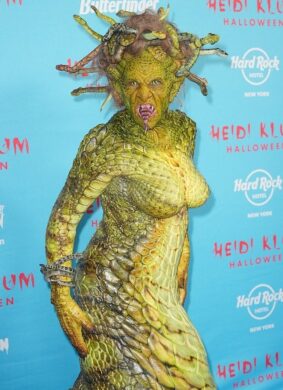 هایدی کلوم در جشن هالووین