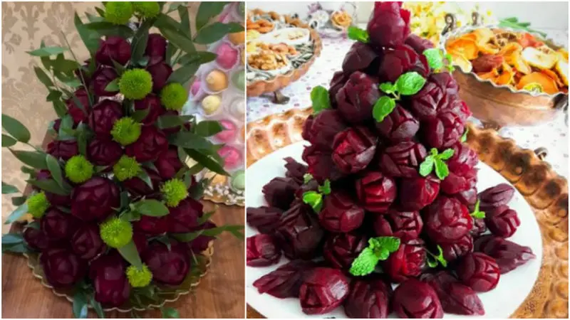 ایدههای تزیین لبو برای شب یلدا 1404