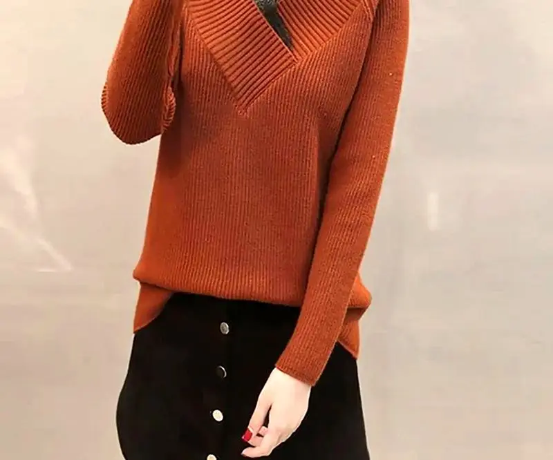 پیراهن گرم پاییزی زنانه