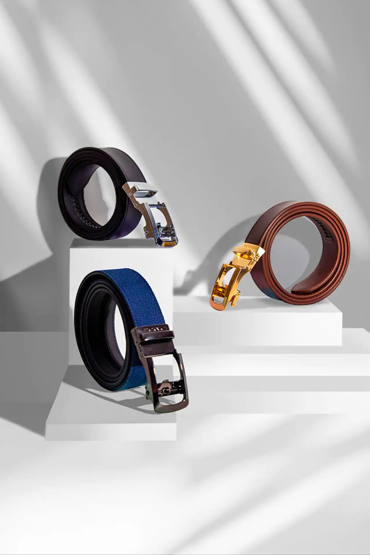 کمربند چرم مردانه شیک