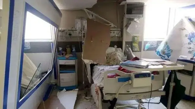 حمله موشکی به بیمارستان های ایران