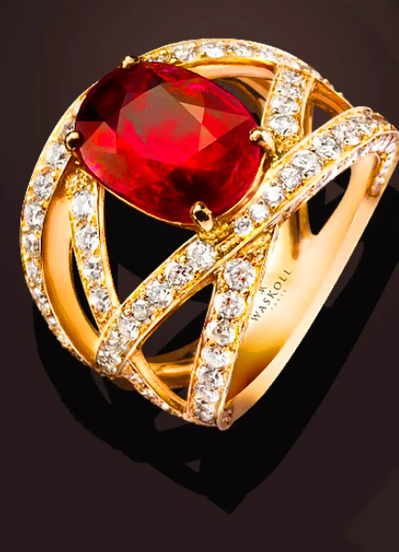 مدل انگشتر طراحی شده با هوش مصنوعی