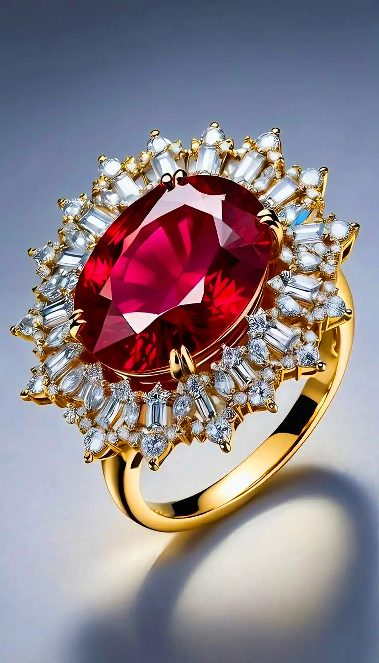 مدل انگشتر طراحی شده با هوش مصنوعی