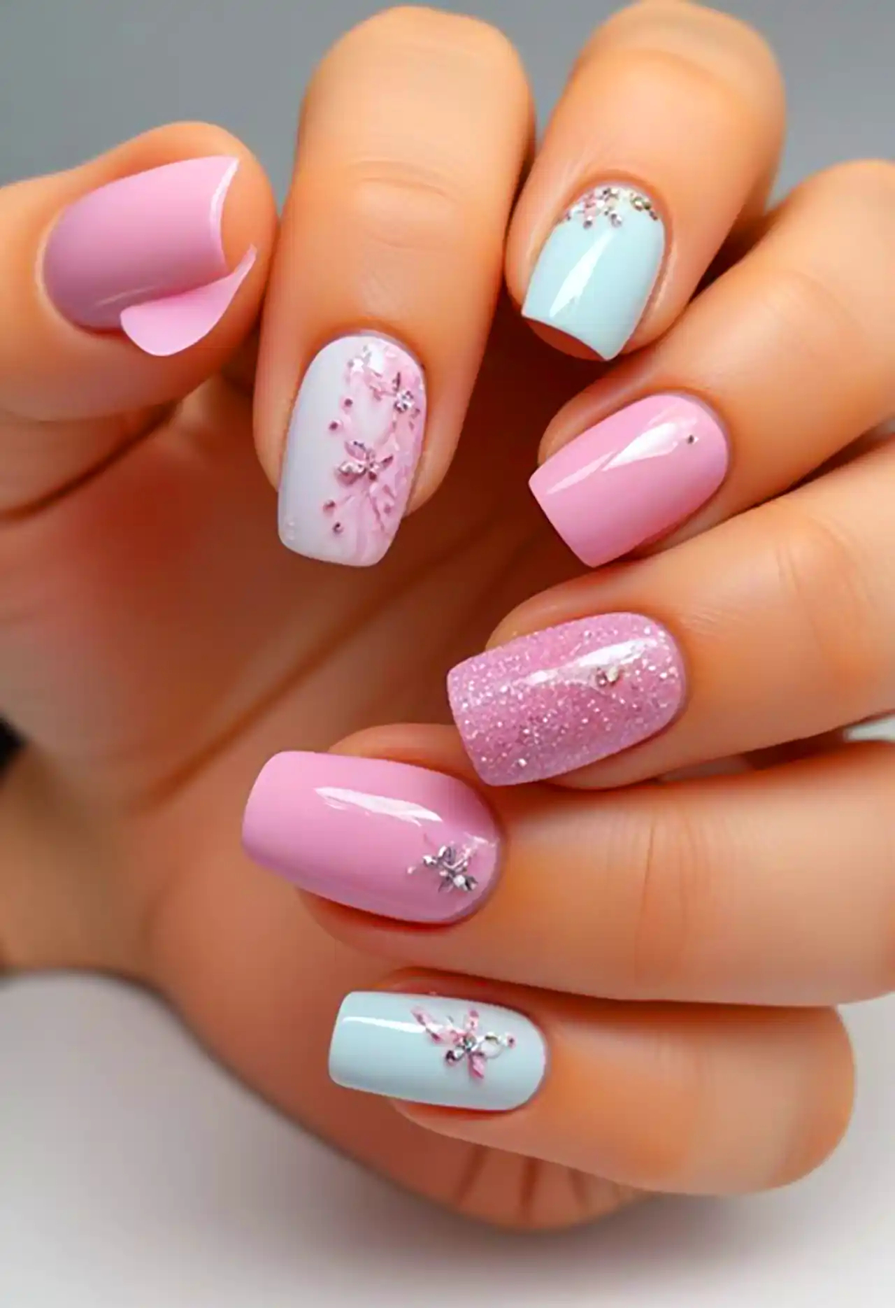 مدل ناخن با طرح زمستونی 