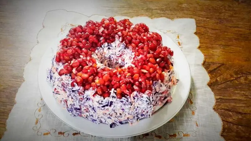 سالاد انار یلدایی