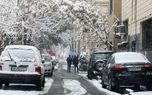 برف به تهران رسید + فیلم