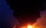 انفجار مهیب در یک پالایشگاه نفت+ فیلم