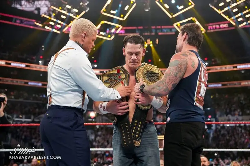 جان سینا، کودی رودس و سیام پانک