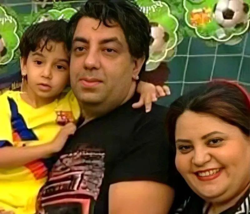 ژاکلین آواره و همسرش