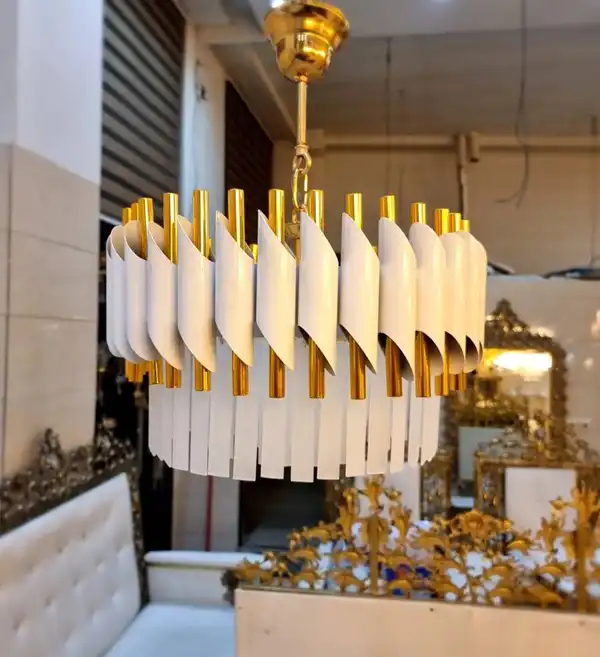 جدیدترین مدل لوستر برای پذیرایی + شیک ترین مدل لوستر برای پذیرایی جدید و شیک و درخشان