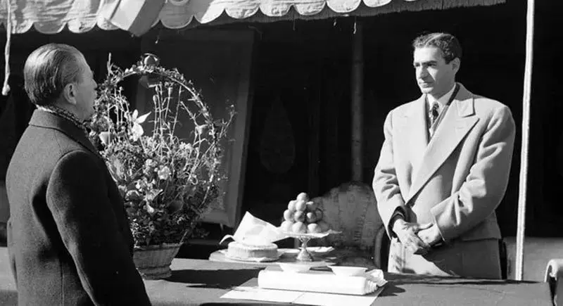 محمدرضا پهلوی و حسین علا