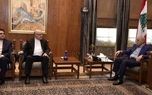 دیدار سفیر ایران در بیروت با نبیه بری/ امانی: ایران آماده مشارکت در بازسازی لبنان است