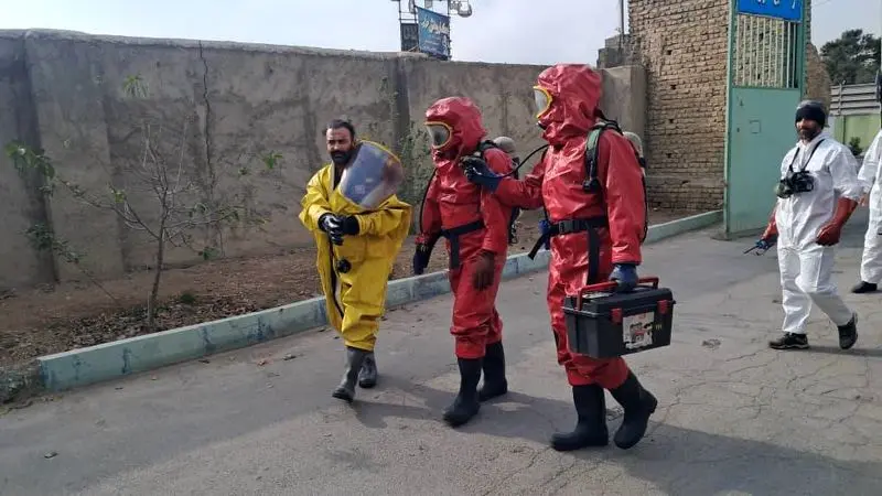 آتش سوزی در کارخانه امونیاک