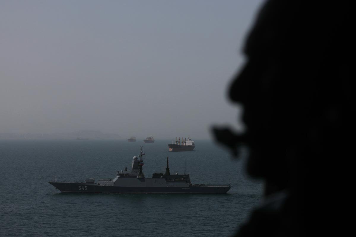 رزمایش ایران و روسیه