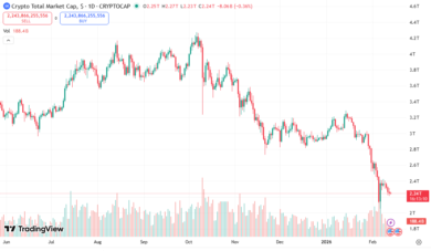 سقوط آزاد ۲ تریلیون دلاری بازار کریپتو؛ زمستان سخت رمزارزها