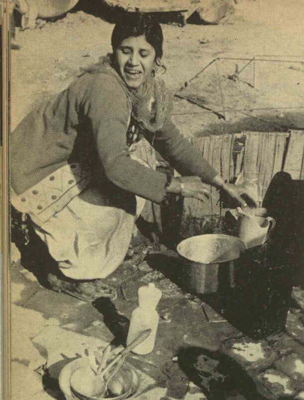 گزارشی عجیب از زندگی کولی‌های تهران در زمستان ۱۳۴۹