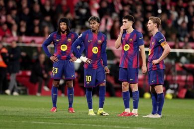 خیرونا بارسلونا ۲-۱