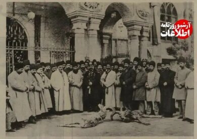 این آخرین عکس ناصرالدینشاه قبل از ترور است
