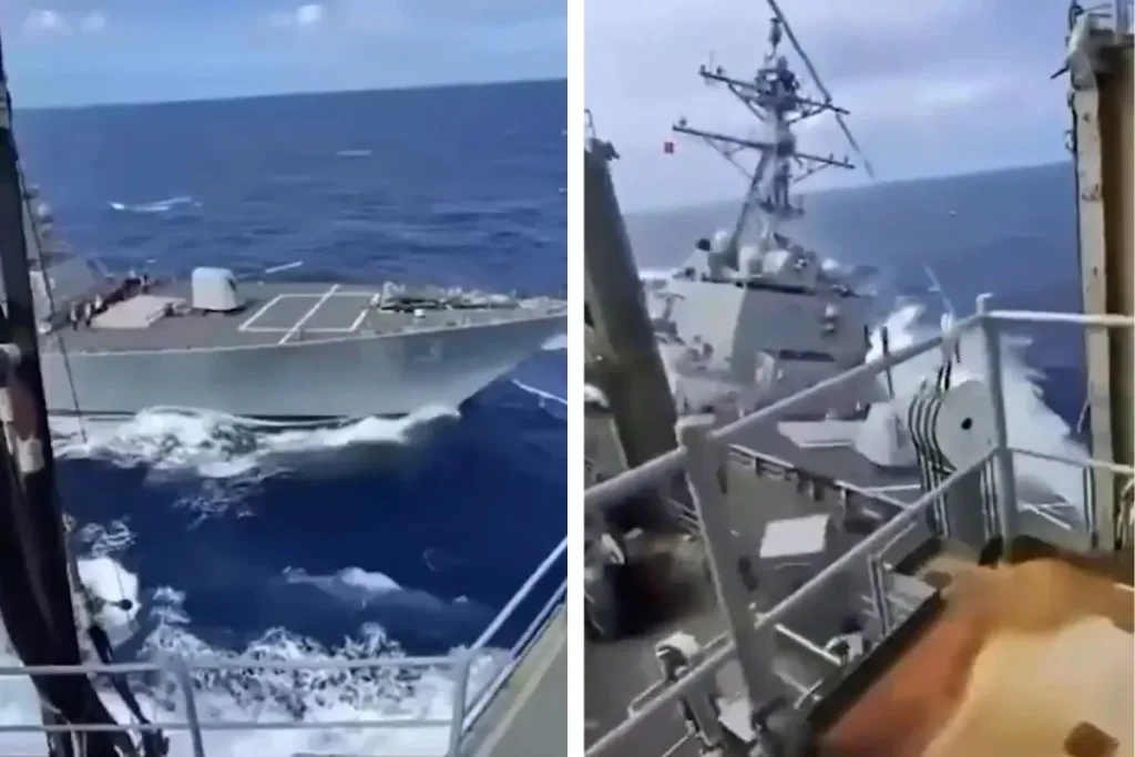 برخورد کشتی USS-Truxtun